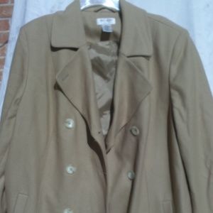 Kim Rogers Double Breasted Beige Blazer Jacket